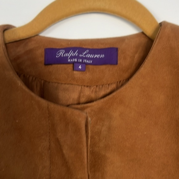 Ralph Lauren suede jacket. - Picture 2 of 7